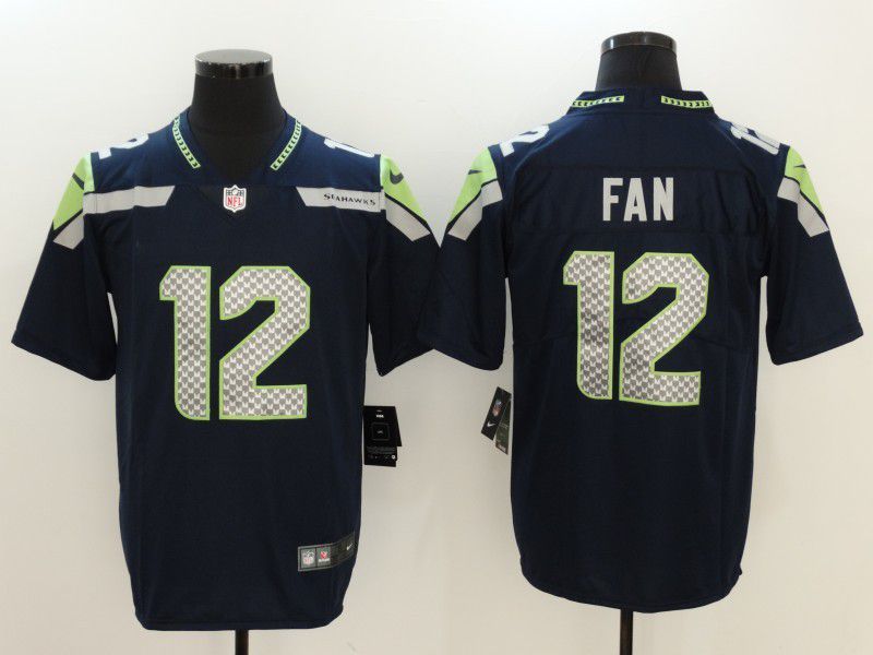 Men Seattle Seahawks #12 Fan Blue 2024 Nike Vapor Untouchable Limited Playe NFL Jersey